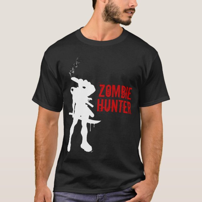 ZOMBIEJÄGARE TEE SHIRT (Framsida)