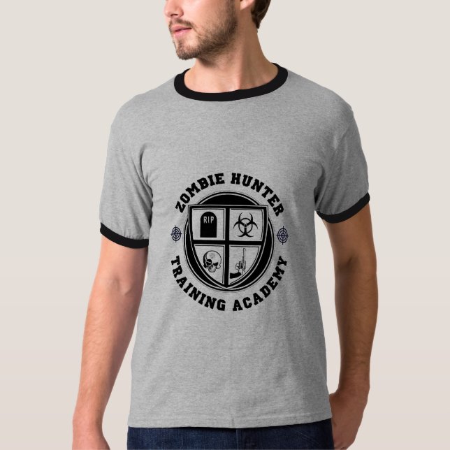 Zombiejägareakademi Tee (Framsida)