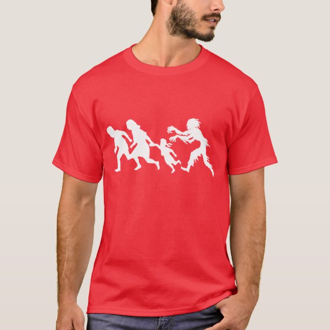 Zombiejakten Tee (Framsida)