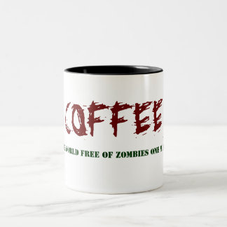 Zombiekaffemugg Två-Tonad Mugg