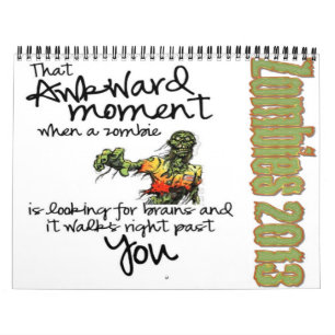 zombiekalender 2013 kalender