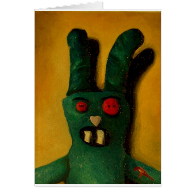 Zombiekanin Hälsningskort (Framsidan)