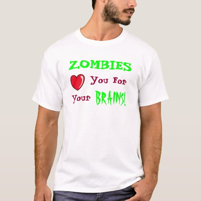Zombiekärlek Tee Shirt (Framsida)