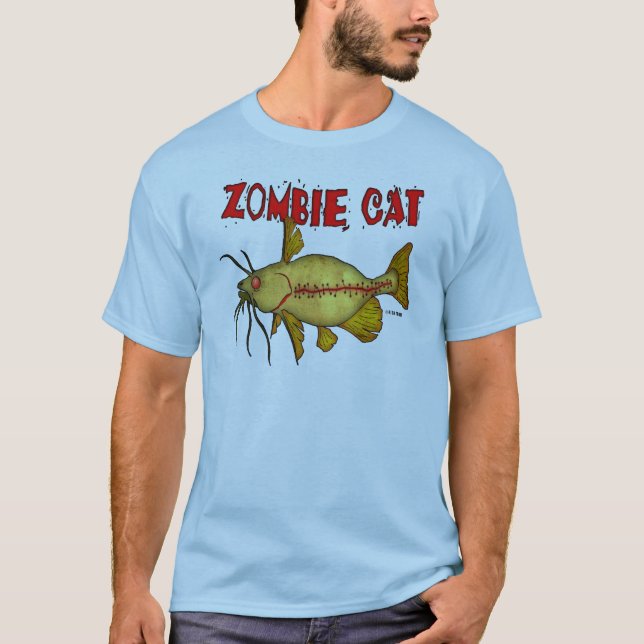 ZOMBIEKATT TEE SHIRT (Framsida)