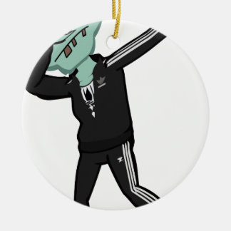 zombieklick julgransprydnad keramik