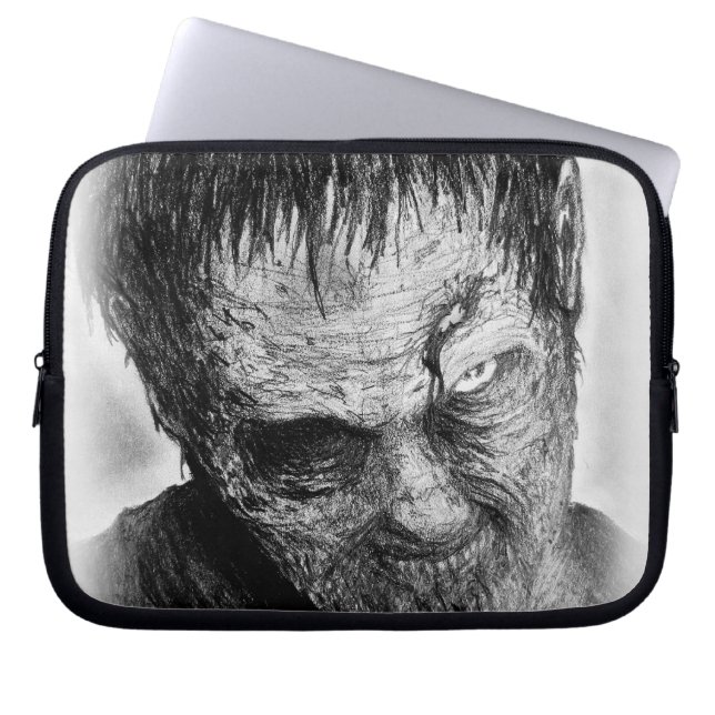 zombielaptop sleeve (Framsidan)