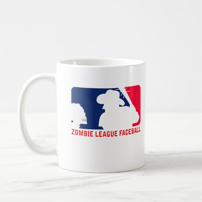 ZombieLeagueFaceball ZombieLeagueFaceball Kaffemugg (Vänster)