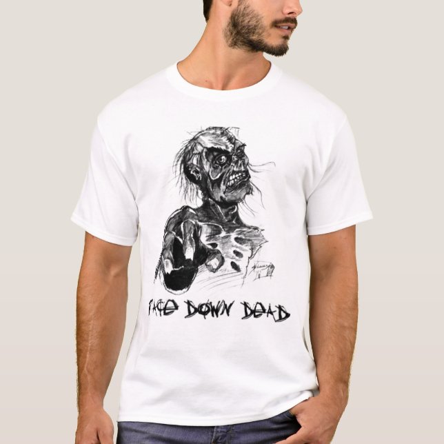Zombielogotyp för FDD B&W Tröja (Framsida)