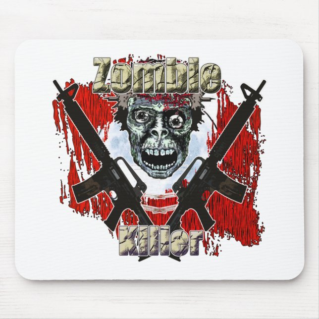 Zombiemördare 4 musmatta (Framsidan)