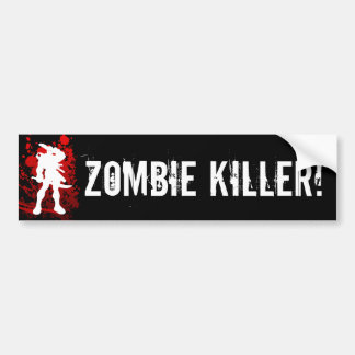 ZOMBIEMÖRDARE! bildekal
