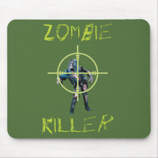 Zombiemördare- och korhår musmatta