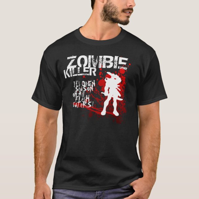 ZOMBIEMÖRDARE T-SHIRT (Framsida)