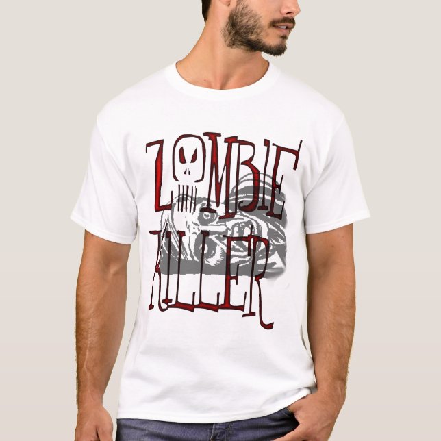 Zombiemördareskjorta Tee Shirt (Framsida)