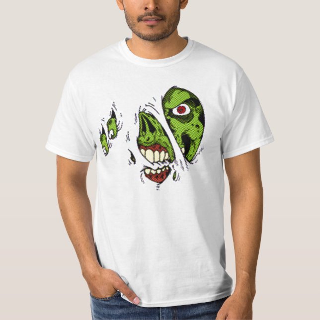 Zombien åt min T-tröja Tee Shirt (Framsida)