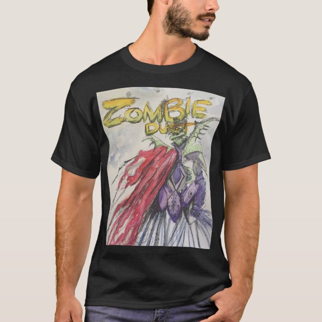 Zombien dammar av t-shirt (Framsida)