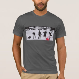 Zombien kartlägger T-tröja T Shirt