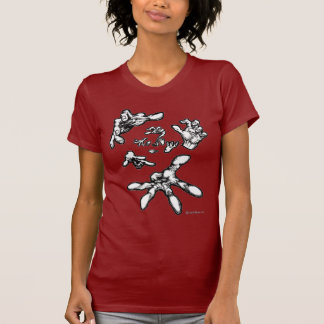 Zombien räcker damer T-tröja Tee Shirt