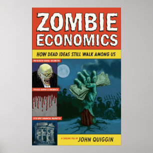 Zombienationalekonomiaffisch Poster