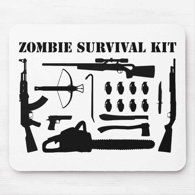 Zombieöverlevnadsats Musmatta (Framsidan)
