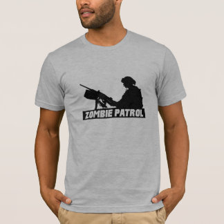 Zombiepatrull - på vapnet tee shirt
