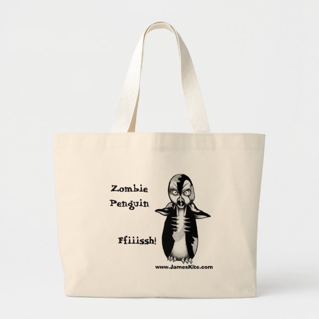 Zombiepingvin: Ffiiissh! Jumbo Tygkasse (Framsidan)