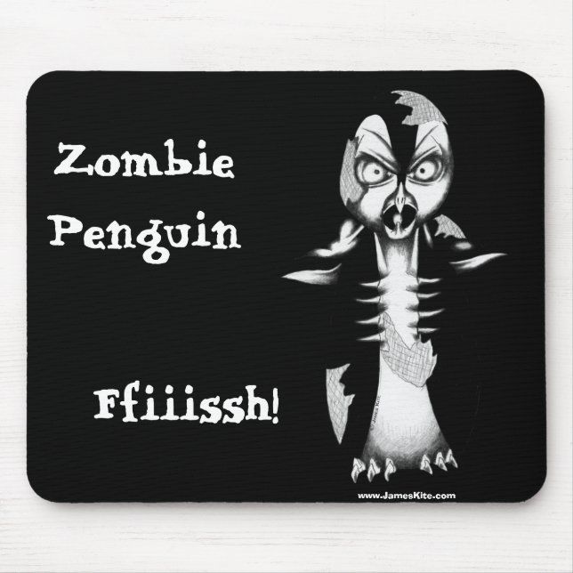 Zombiepingvin: Ffiiissh! Musmatta (Framsidan)