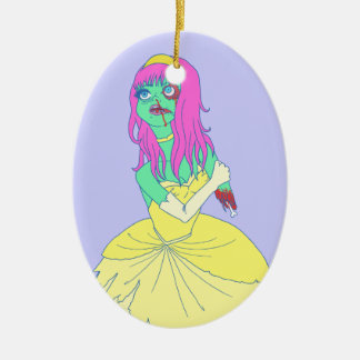 ZombiePrincess Julgransprydnad Keramik