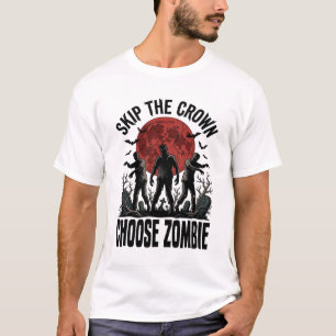 Zombieprinsessa Tröja Vintage Skräck Grafisk_1