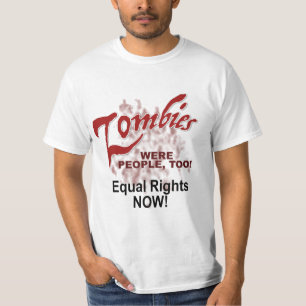 zombier var också människor! t shirt