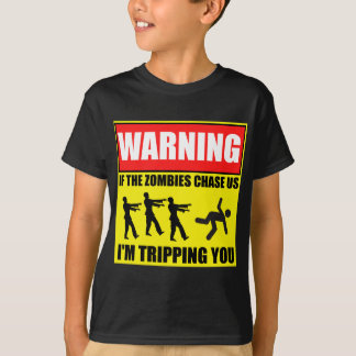 Zombieresa som varnar Sign.png Tee Shirt