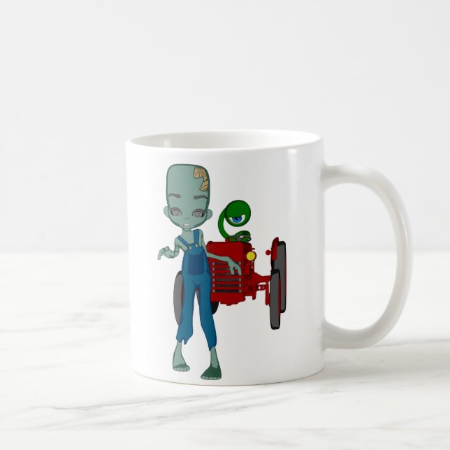 Zombierullmugg Kaffemugg (Höger)