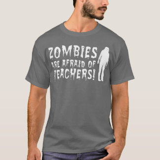 Zombies är bekanta med lärare Halloween T för att Shirt