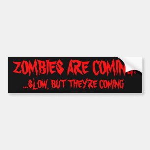 Zombies är kommande bildekal