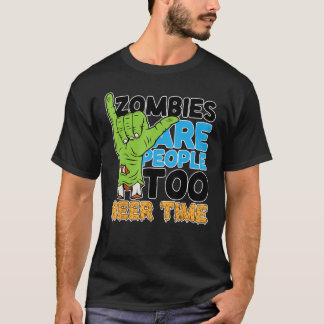 Zombies är människor som är äldre än Zombie Hall T Shirt