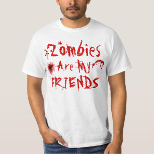 Zombies är min vänskjorta t-shirt