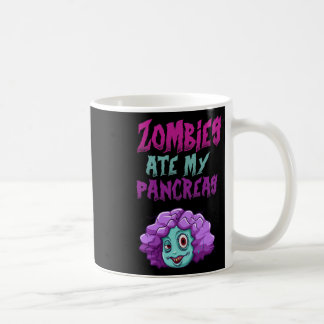Zombies åt min bukspottkörtel T1d Typ 1 Diabetes F Kaffemugg