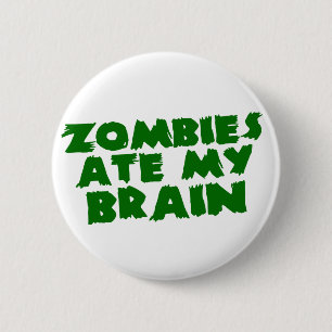 Zombies åt min hjärna knapp