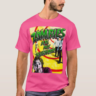 ZOMBIES ATE MIN GRANNAR T SHIRT