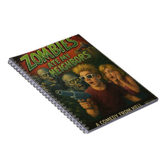 Zombies Ate Mina grannar bärbar dator Anteckningsbok