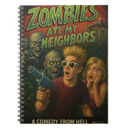 Zombies Ate Mina grannar bärbar dator Anteckningsbok