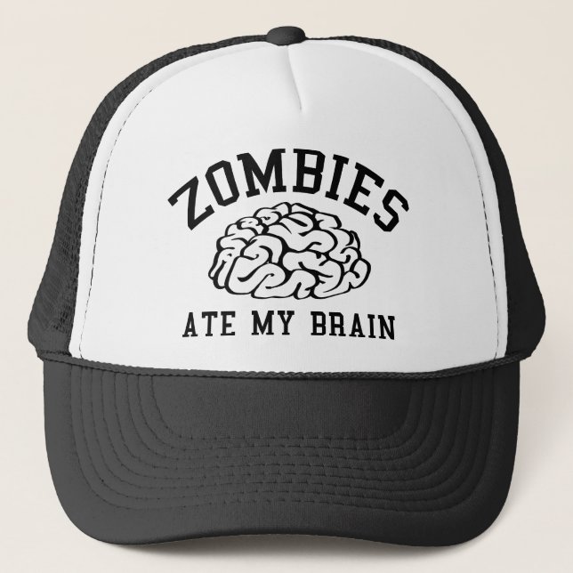 Zombies Ate My Brain Keps (Framsida)
