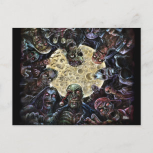 Zombies Attack (Zombie Horde) Vykort