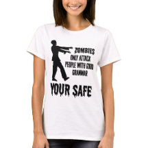 Zombies attackerar endast personer med Bra Grammar