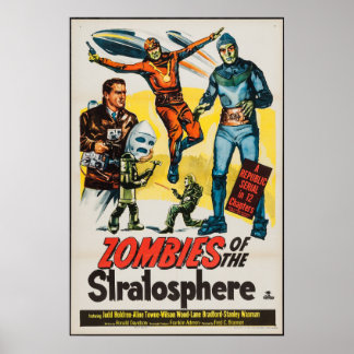Zombies av Stratosphere poster