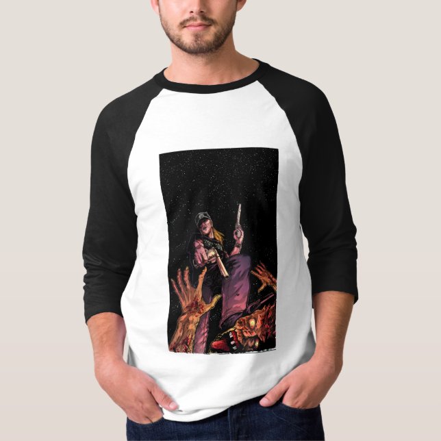 Zombies av utländska krig täcker Jersey Tee (Framsida)