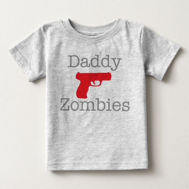 Zombies! Baby! T-shirt (Framsida)