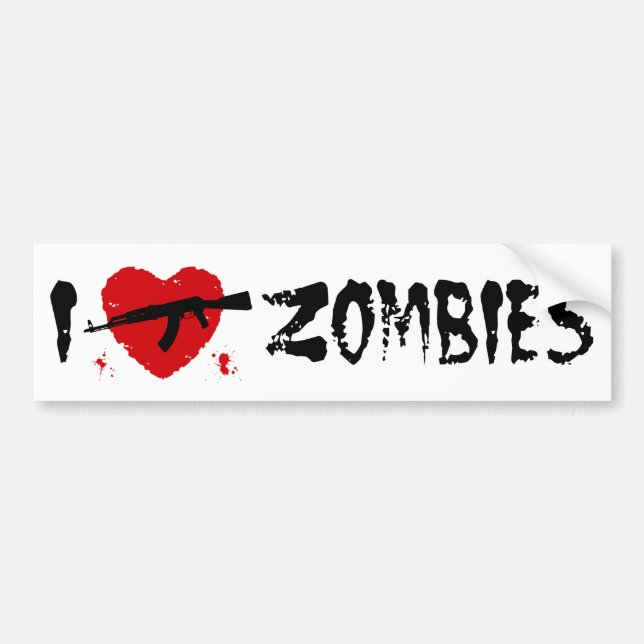Zombies Bildekal (Framsidan)