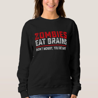Zombies Eat Brains så att du är Säker Costume Hall T Shirt