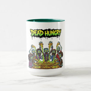 Zombies Eating Pizza Mugg