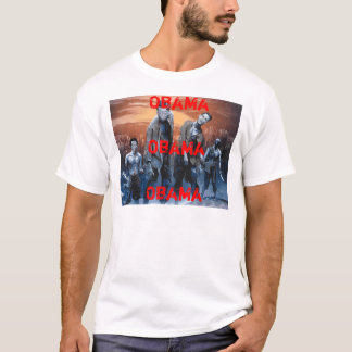 Zombies för Obama T-shirt